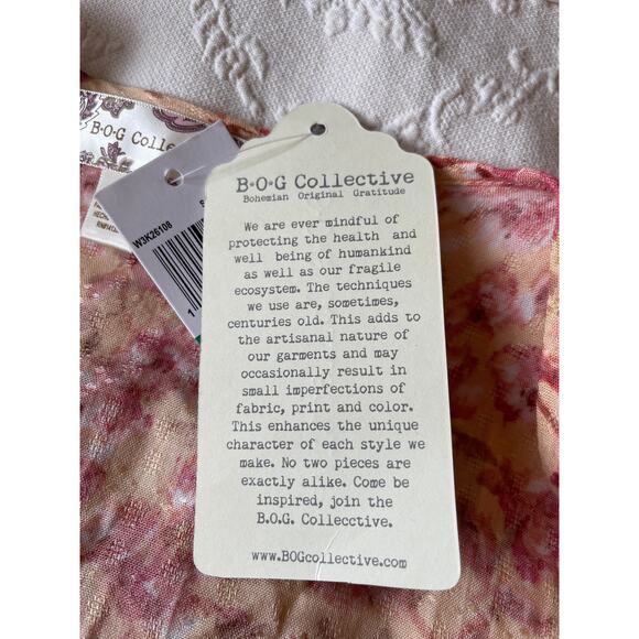 BOG Collective Long Sleeve Cropped Top - Size Large - Picture 13 of 15